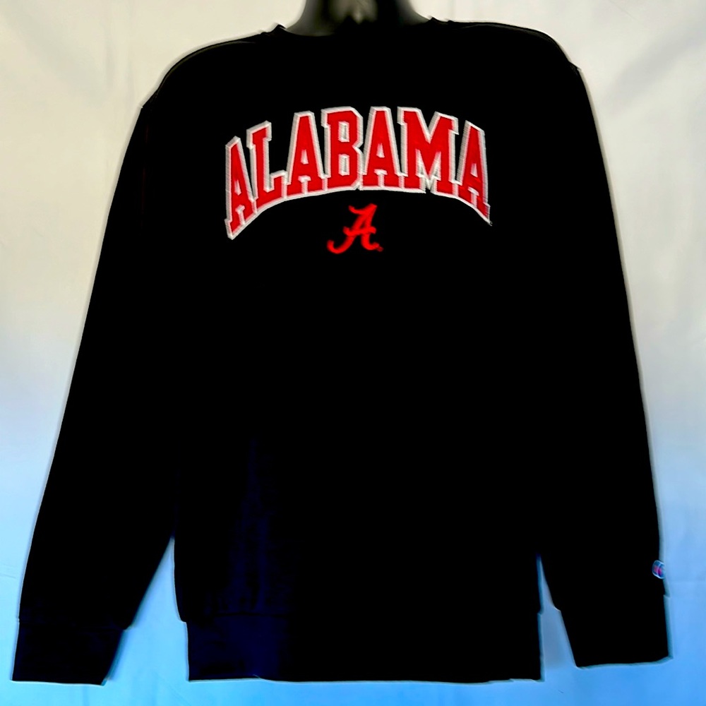 Men’s University of Alabama Crimson Tide embroidered sweatshirt by Champion Sz M
